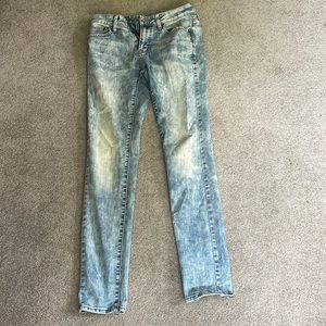 Men’s American Eagle Flex Fit Acid Wash Jeans